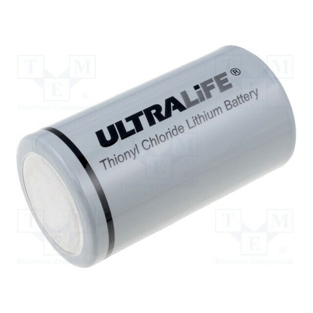 ULTRALIFE Battery: lithium; D; 3.6V