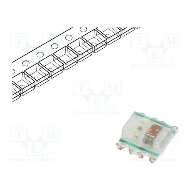 WORLDSEMI Programmable LED; RGB; SMD; 3