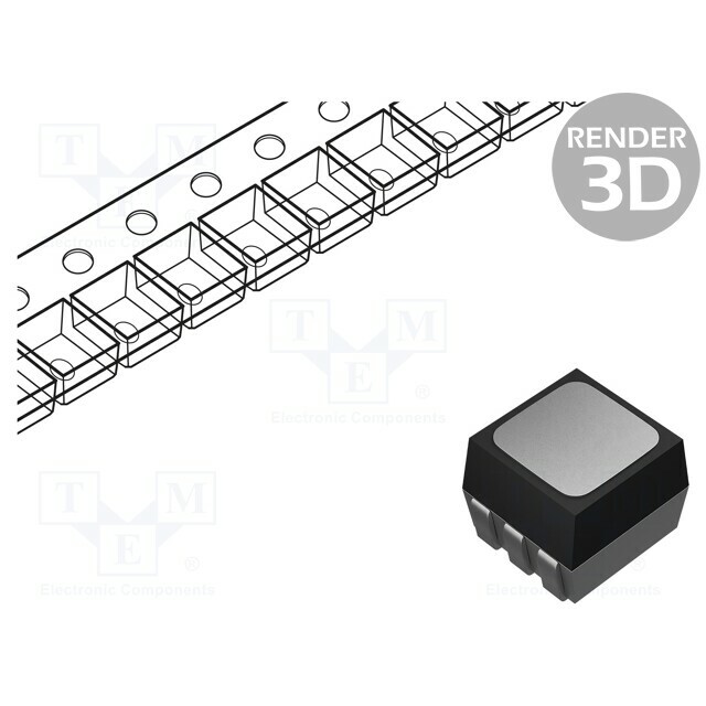OPTOSUPPLY LED; RGB; SMD; PLCC6; 1