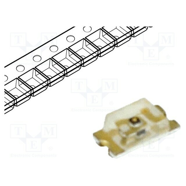 LITEON LED; green; SMD; 0603; 18÷71mcd