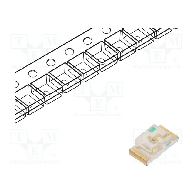 KINGBRIGHT ELECTRONIC LED; yellow; SMD; 1206