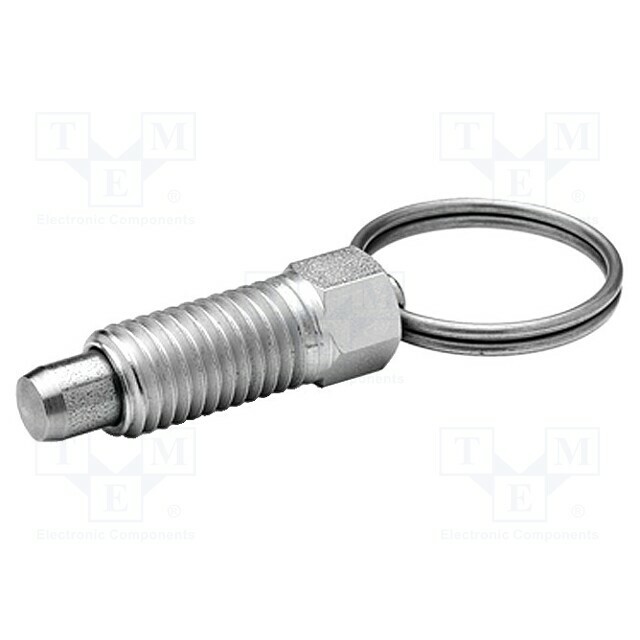 ELESA+GANTER Indexing plungers; Thread: M10; Plating: