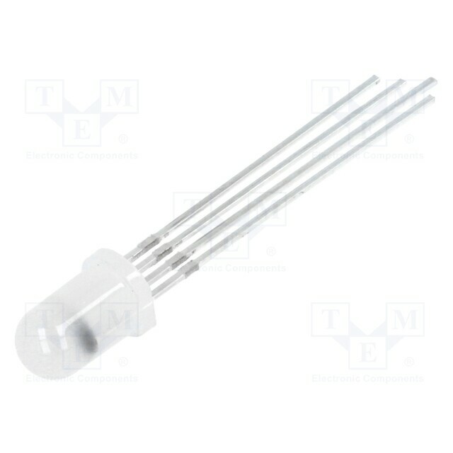 LUCKY LIGHT LED; RGB; 5mm; 160°