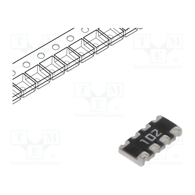 YAGEO Resistor network: Y; 1kΩ; ±5%