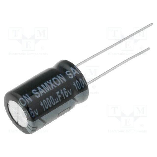 SAMXON Capacitor: electrolytic; THT; 1000uF; 16VDC