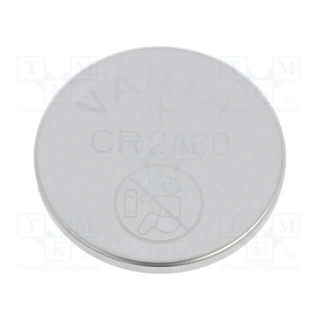 VARTA MICROBATTERY Battery: lithium; coin; CR2430