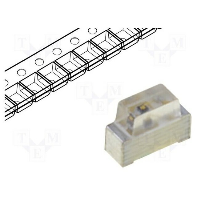 KINGBRIGHT ELECTRONIC LED; red; SMD; 0602