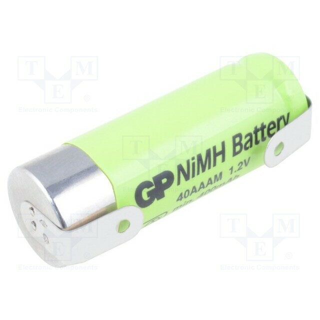 Re-battery: Ni-MH; 2/3AAA,2/3R3; 400mAh; 1