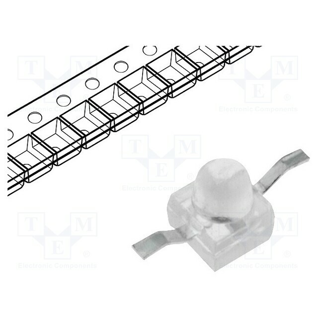 KINGBRIGHT ELECTRONIC LED; red; SMD; Z-Bend