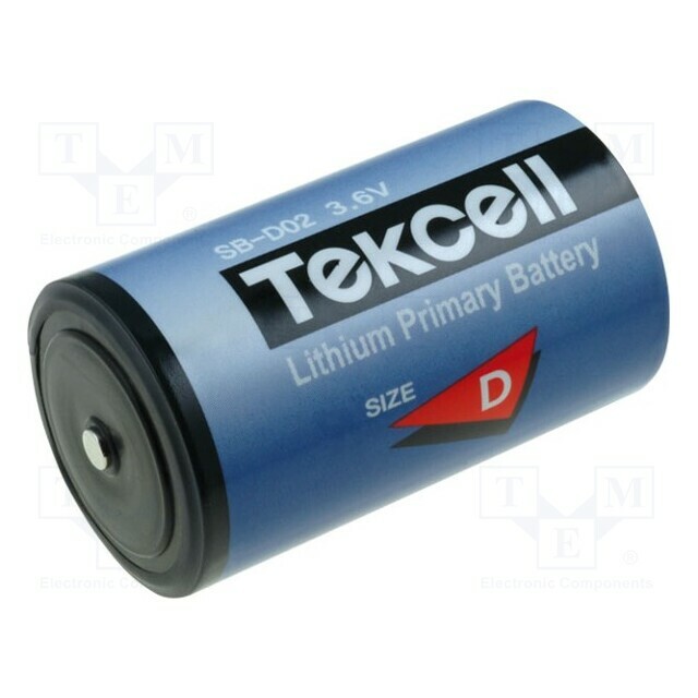 TEKCELL Battery: lithium; D; 3.6V
