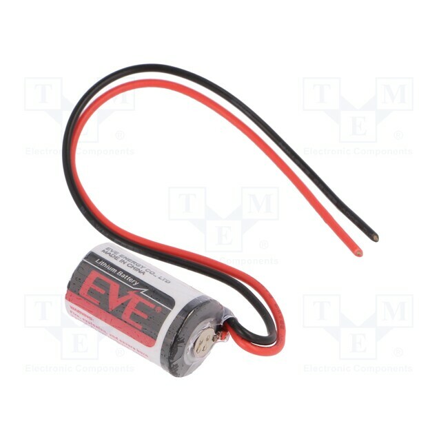 EVE BATTERY Battery: lithium; 1/2AA,1/2R6