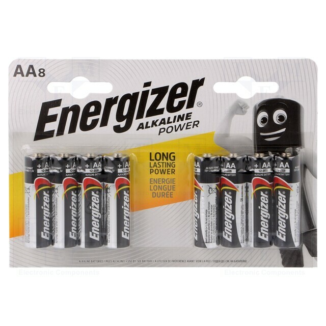 ENERGIZER Battery: alkaline; AA; 1.5V