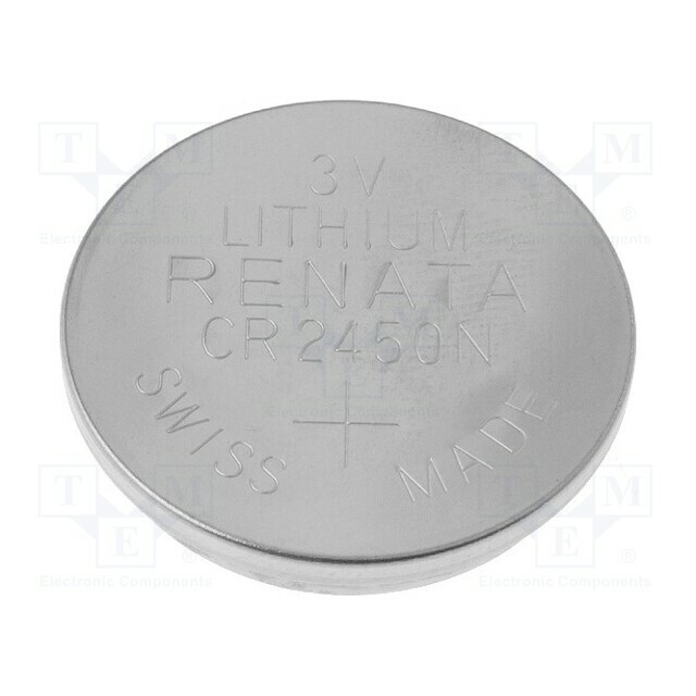 RENATA Battery: lithium; coin; CR2450; 3V