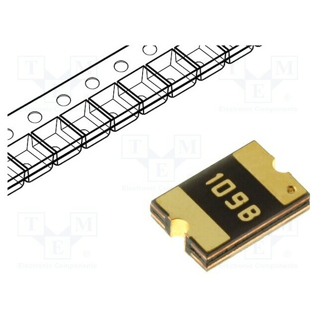 BOURNS Fuse: PTC polymer; SMD; 100mA