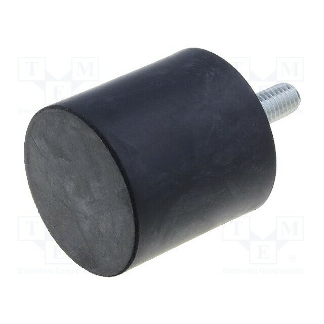 ELESA+GANTER Vibroisolation foot; Ø: 40mm; H: