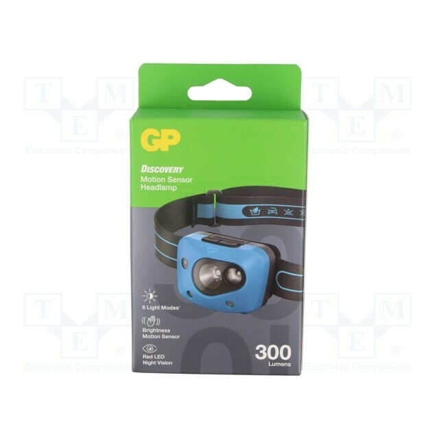Torch: LED headtorch; IPX4; waterproof; 35lm