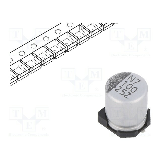 VISHAY Capacitor: electrolytic; low ESR; SMD