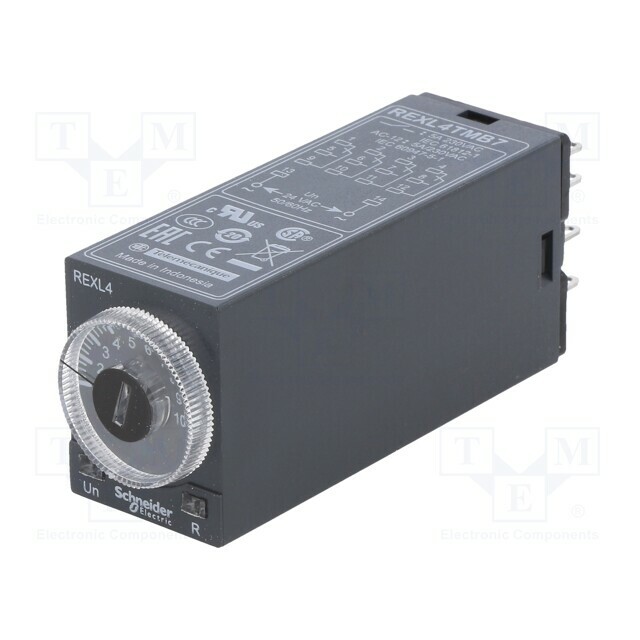SCHNEIDER ELECTRIC Timer; 0,1s÷100h; 4PDT