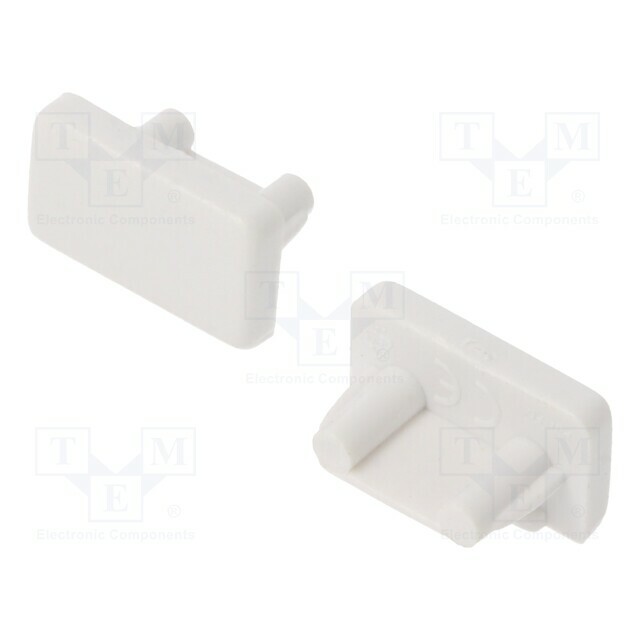 TOPMET Cap for LED profiles; white