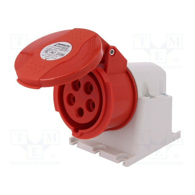 FAMATEL Connector: AC supply 3-phase; socket