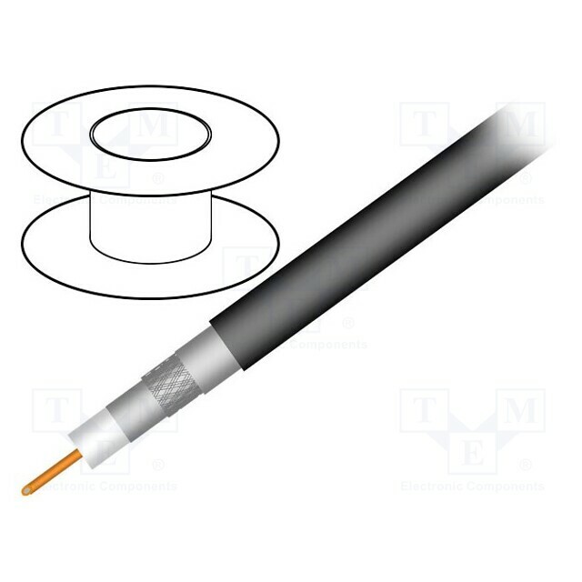 TELESTE Wire: coaxial; RG11; wire; CCS