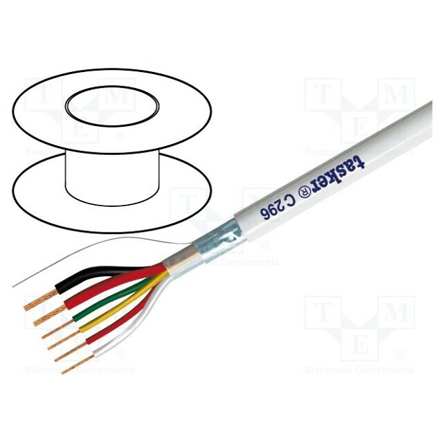 TASKER Wire; 2x0.5mm2,4x0.22mm2
