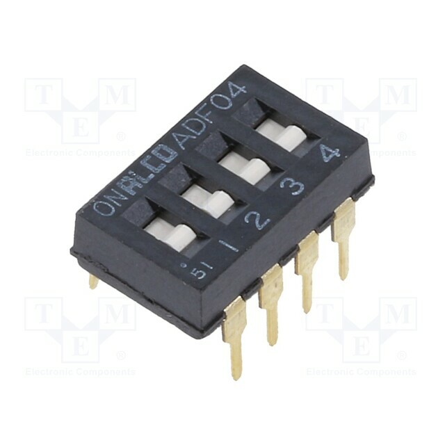 TE CONNECTIVITY Switch: DIP-SWITCH; Poles number: