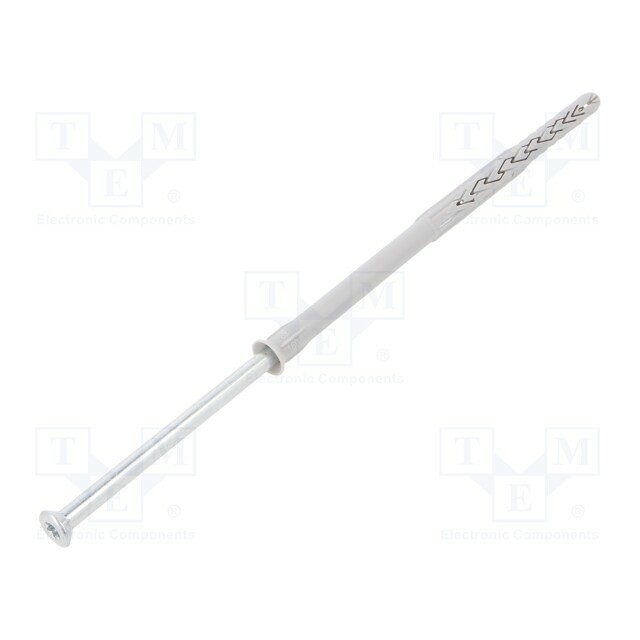 Plastic anchor; with screw; 8x160; zinc-plated