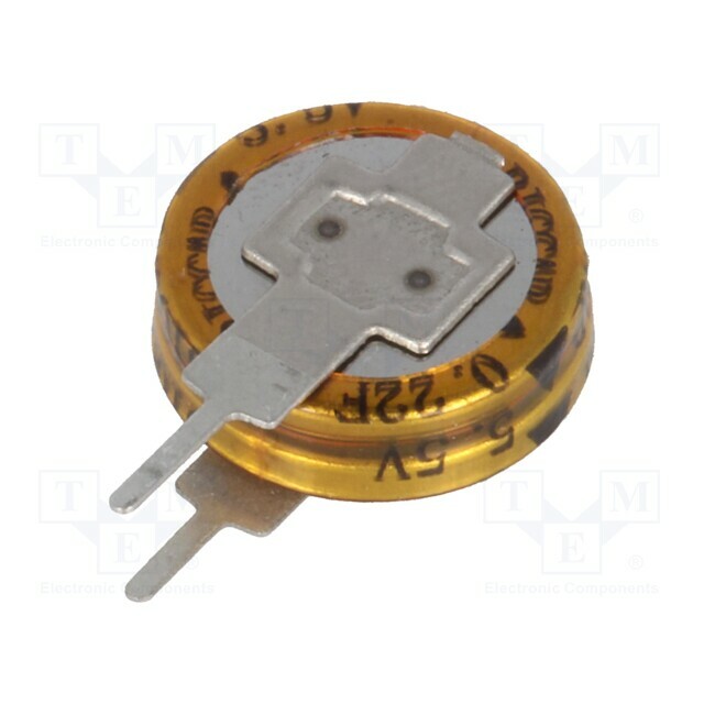 BIGCAP Supercapacitor; THT; 0.22F; 5