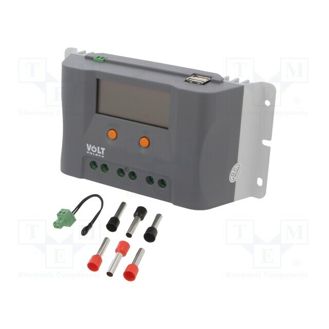 VOLT POLSKA Charging regulator; 10A; -20÷55°C