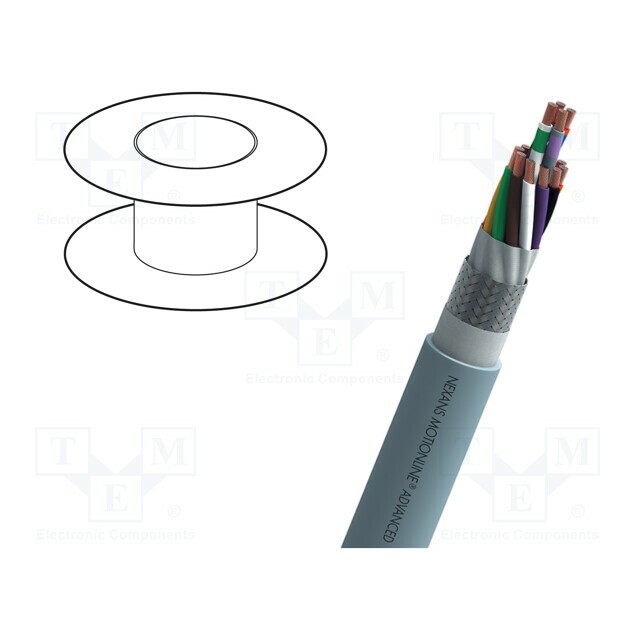 NEXANS Wire; MOTIONLINE® ADVANCED; 3x0.34mm2