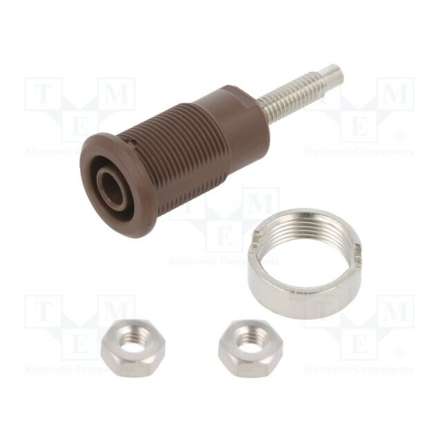 STAUBLI Laboratory connector: 4mm banana; socket