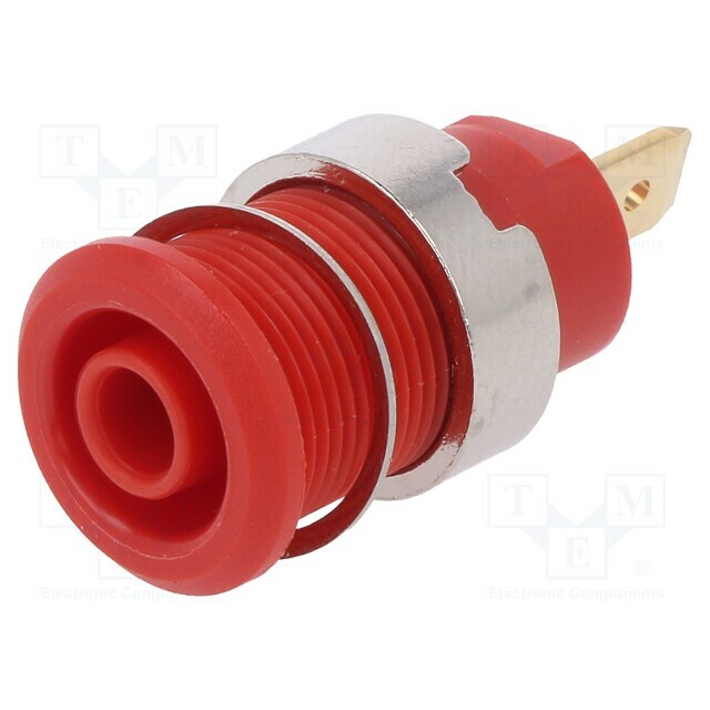 STAUBLI Laboratory connector: 4mm banana; socket