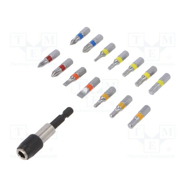 METABO Tools set: screwdriver bits; bag