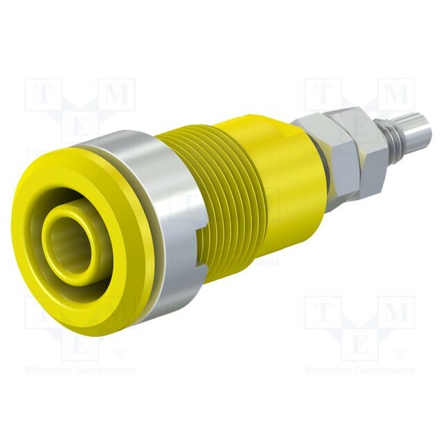 STAUBLI Laboratory connector: 4mm banana; socket