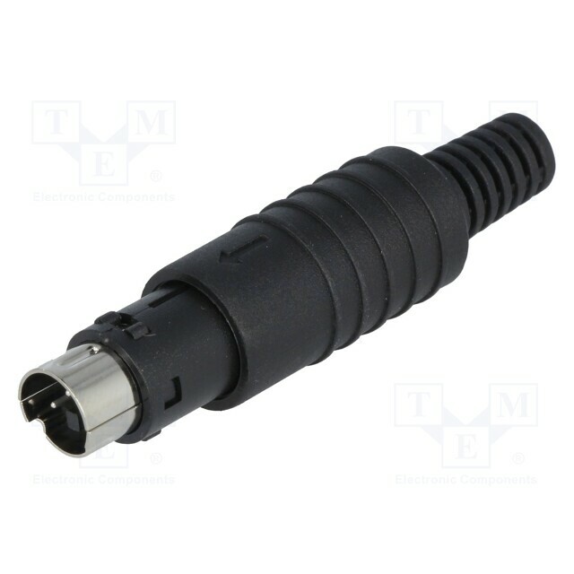 SCHURTER Connector: DIN mini; plug; male