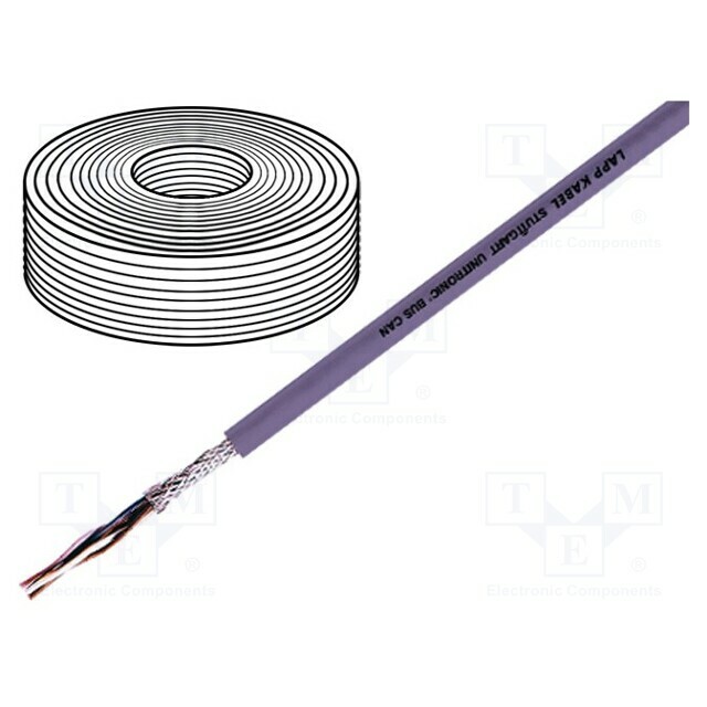 LAPP Wire; UNITRONIC® BUS CAN; 2x2x0