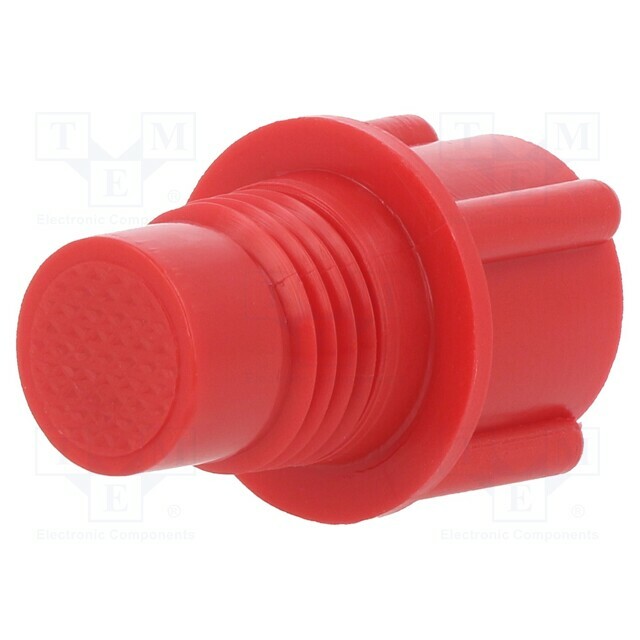 FISNAR Cartridge cap; red; screwed rod