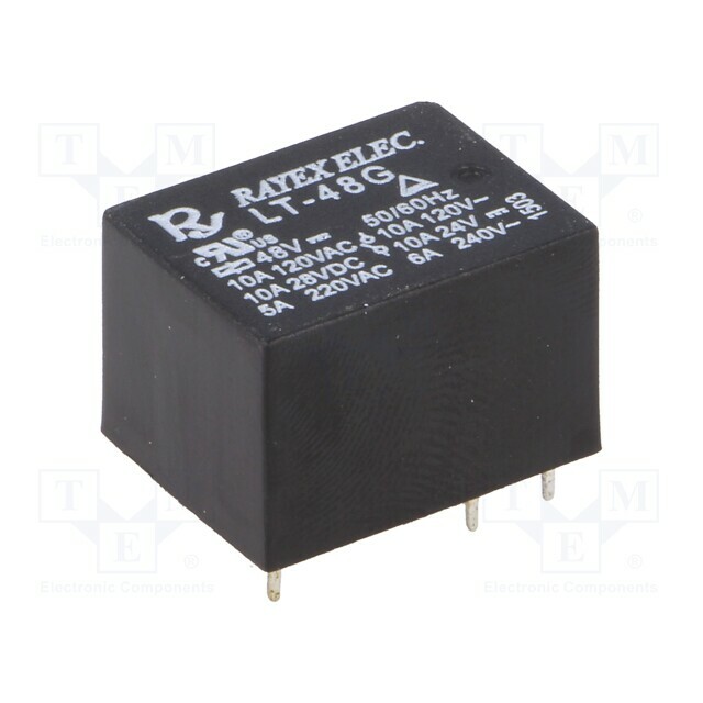 RECOY/RAYEX ELECTRONICS Relay: electromagnetic; Ucoil: 48VDC