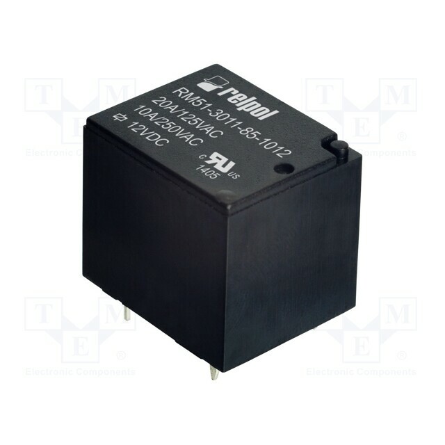 RELPOL Relay: electromagnetic; Ucoil: 12VDC; SPDT