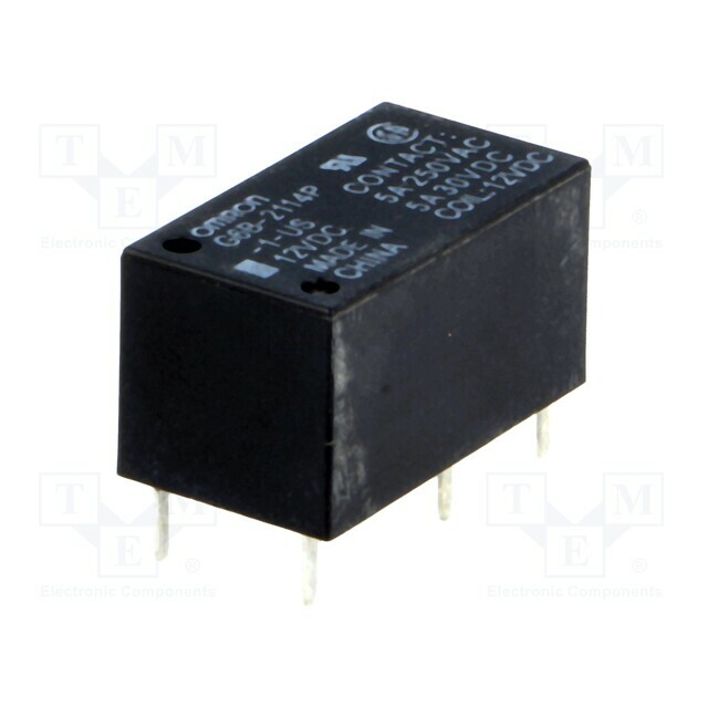 OMRON Electronic Components Relay: electromagnetic; Ucoil: