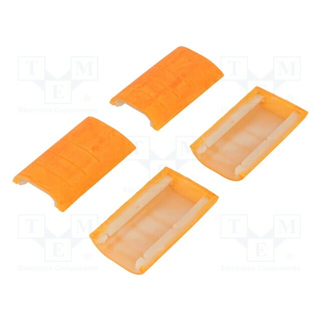 RETEX Rubber corner; 33; orange; 4pcs