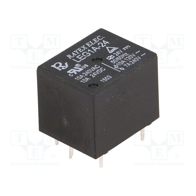 RECOY/RAYEX ELECTRONICS Relay: electromagnetic; Ucoil: 24VDC