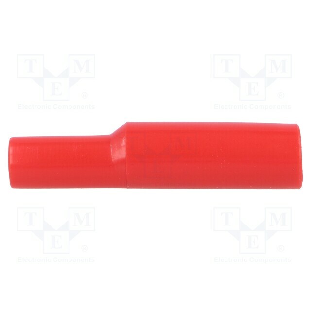 MUELLER ELECTRIC Insulator; 5kV; red; PVC
