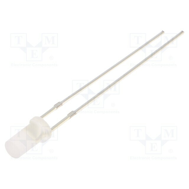 OPTOSUPPLY LED; blue; 3mm; 230÷330mcd; 140°