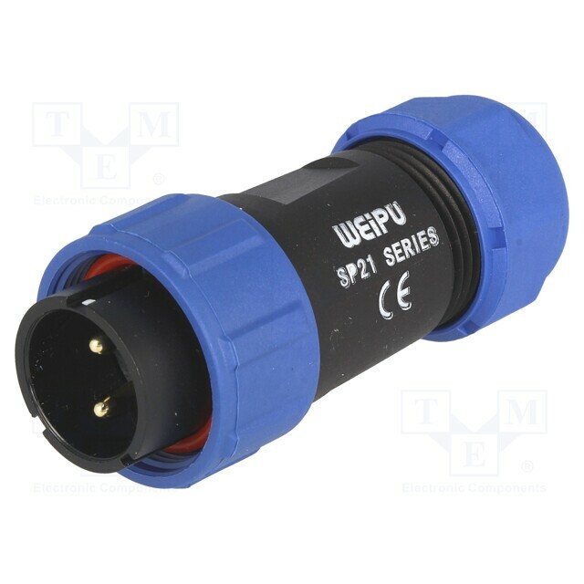 WEIPU Connector: circular; plug; male; PIN: