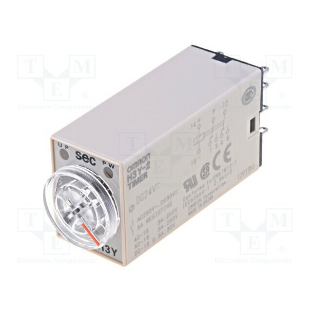 Omron H3Y-2 DC24 30S Timer 1-30s