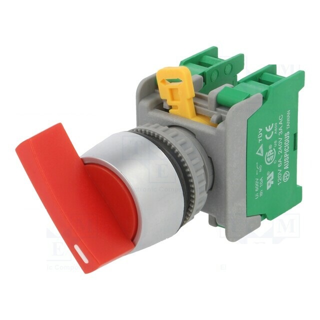 AUSPICIOUS Switch: rotary; 22mm; Stabl.pos: