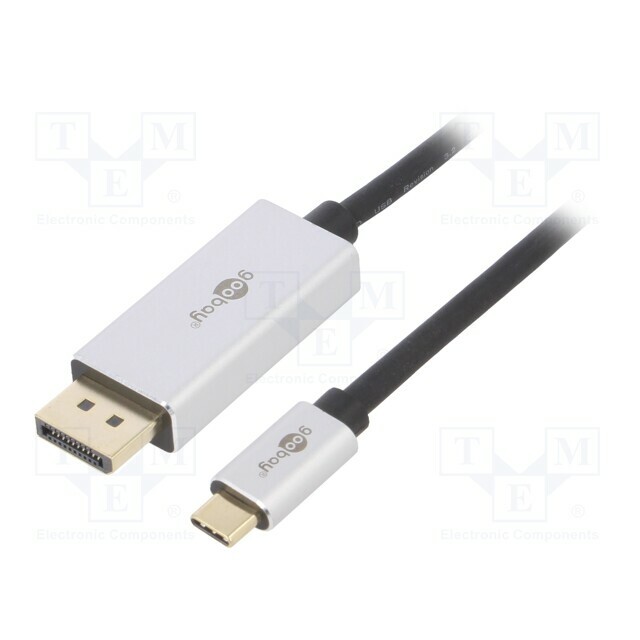 GOOBAY Adapter; DisplayPort 1.4; DisplayPort