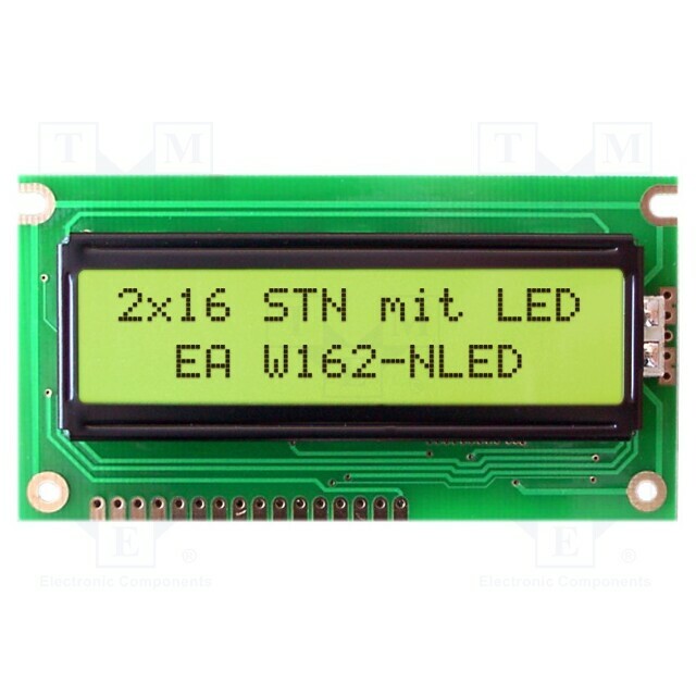 DISPLAY VISIONS Display: LCD; alphanumeric; STN